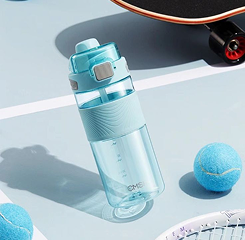 Ploximaro Marathon 900ml large-capacity water bottle with wide mouth